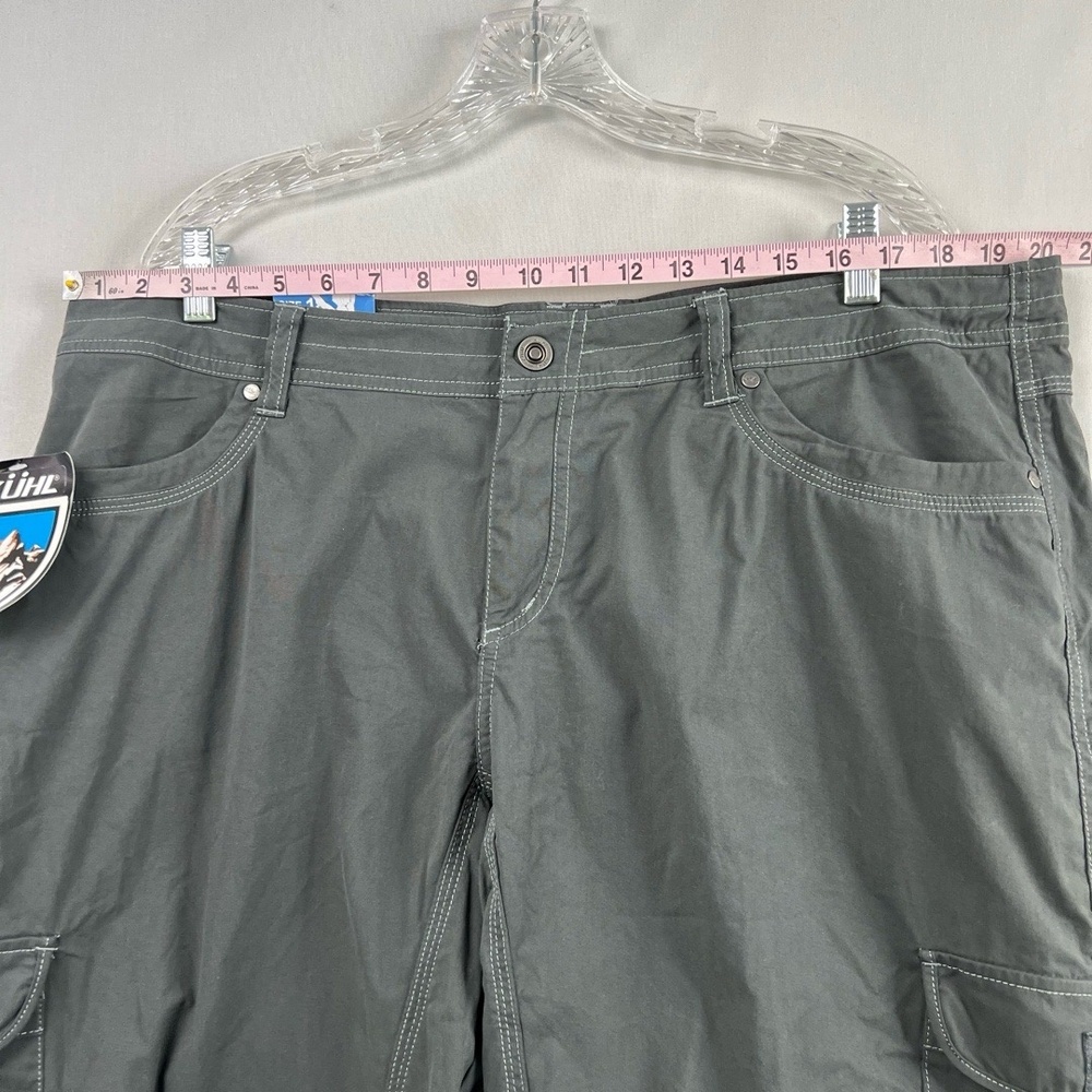 KÜHL Cargo Shorts Womens 18 Dark Grey Outdoor Hiking Pockets Durable Travel - Picture 6 of 16